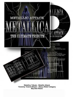 Metallica Metallic Attack - Cover Illustration and package illustrations/design